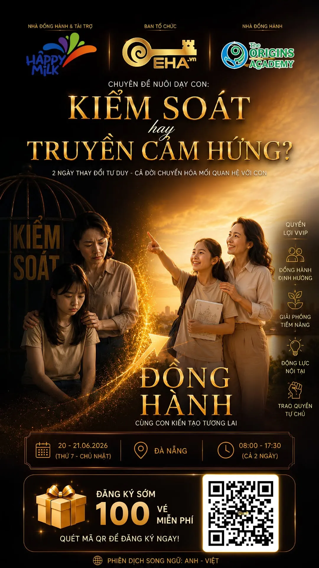KIỂM SOÁT HAY TRUYỀN CẢM HỨNG CHO CON!