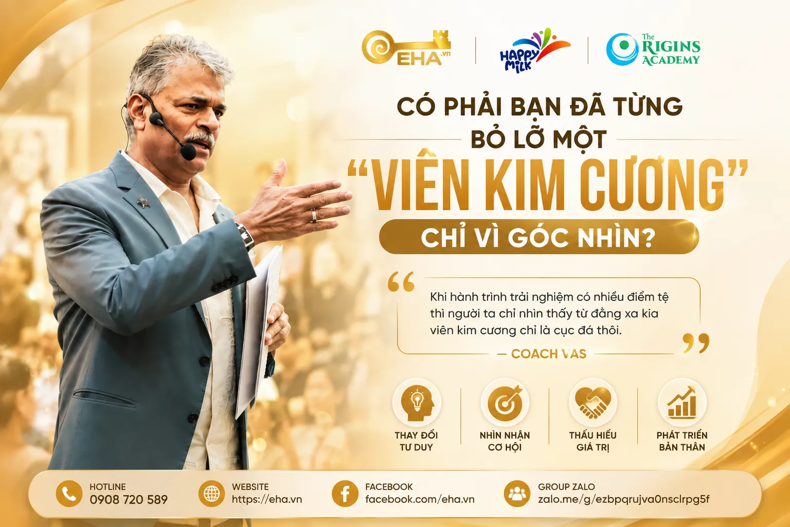 Có Phải Bạn Đã Từng Bỏ Lỡ Một "Viên Kim Cương" Chỉ Vì Góc Nhìn?