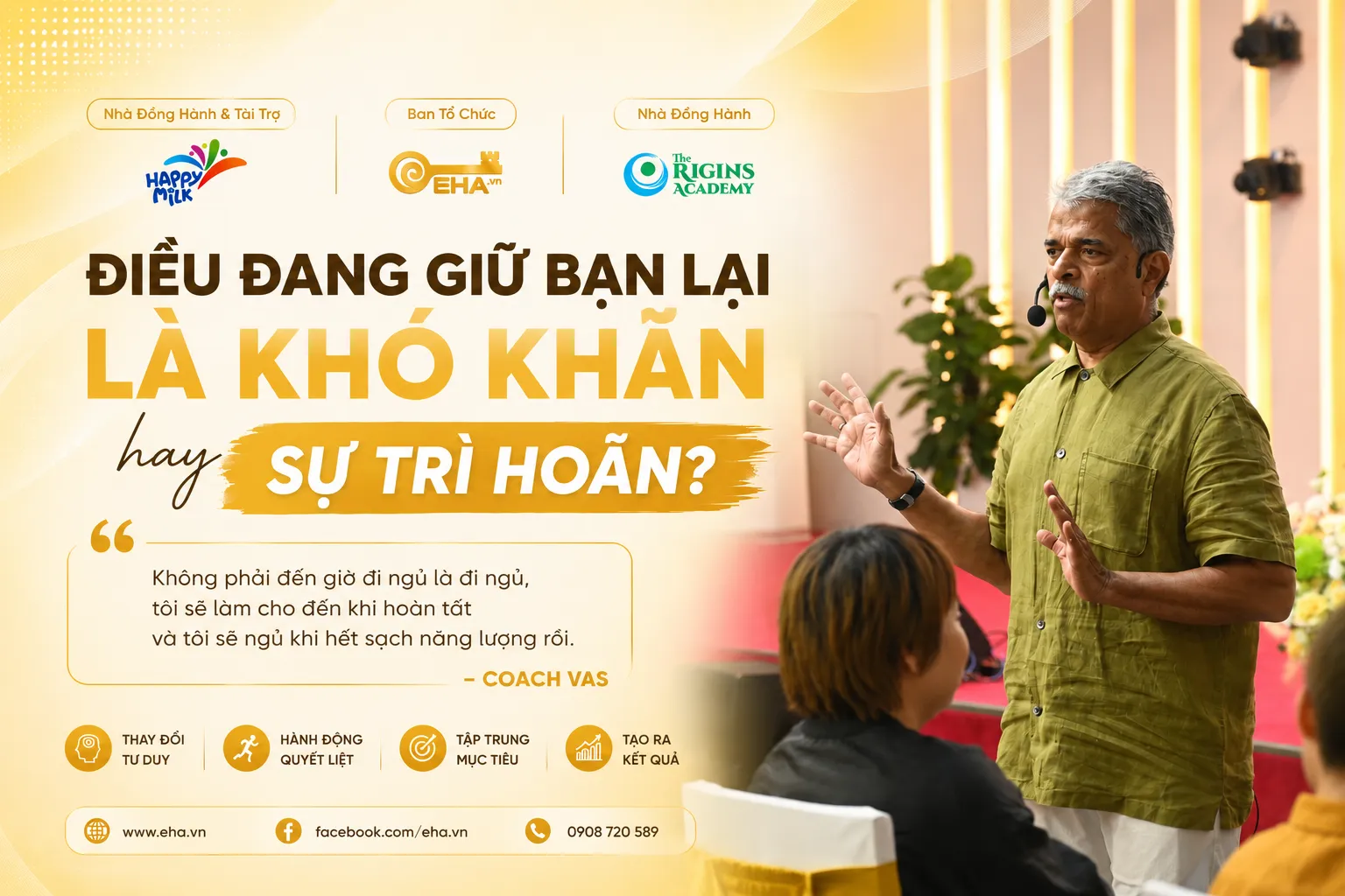 Điều Đang Giữ Bạn Lại Là Khó Khăn Hay Sự Trì Hoãn?