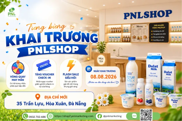 🎉 Tưng Bừng Khai Trương PNLshop – Chào Đón Khách Hàng Đến Không Gian Mua Sắm Mới