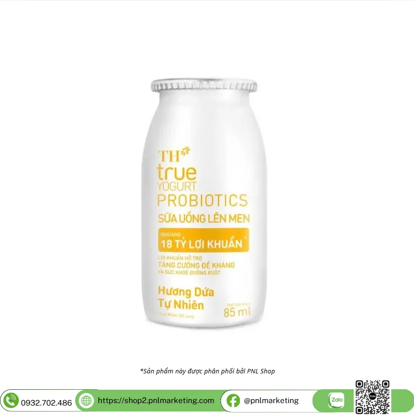 SỮA UỐNG LÊN MEN DỨA  PRO 85ML