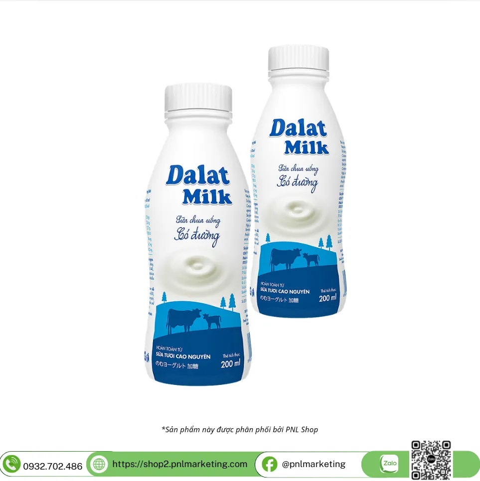 Sữa chua uống có đường 200ml