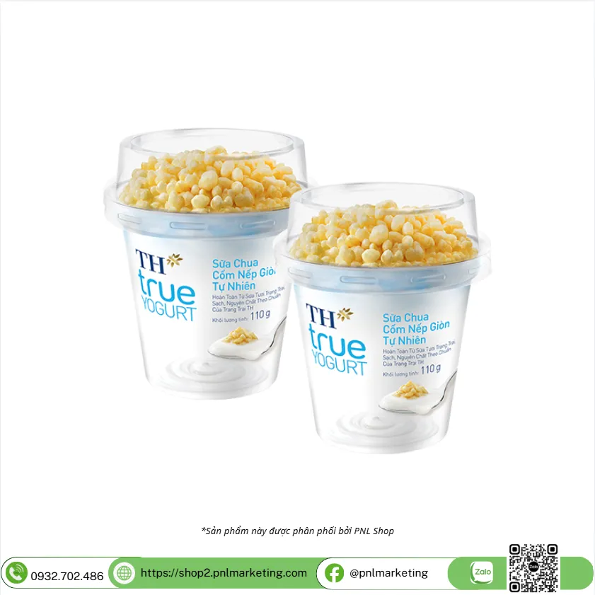SỮA CHUA ĂN CỐM NẾP GIÒN TH 110G