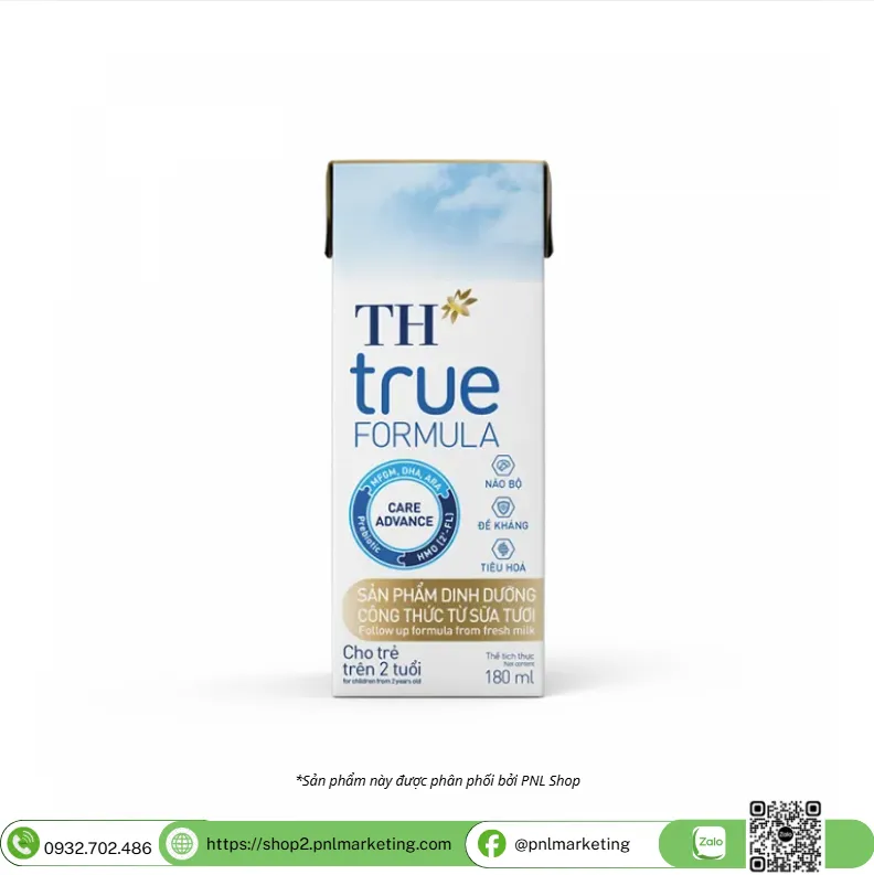 SỮA CÔNG THỨC DINH DƯỠNG TH TRUE FORMULA 180ML