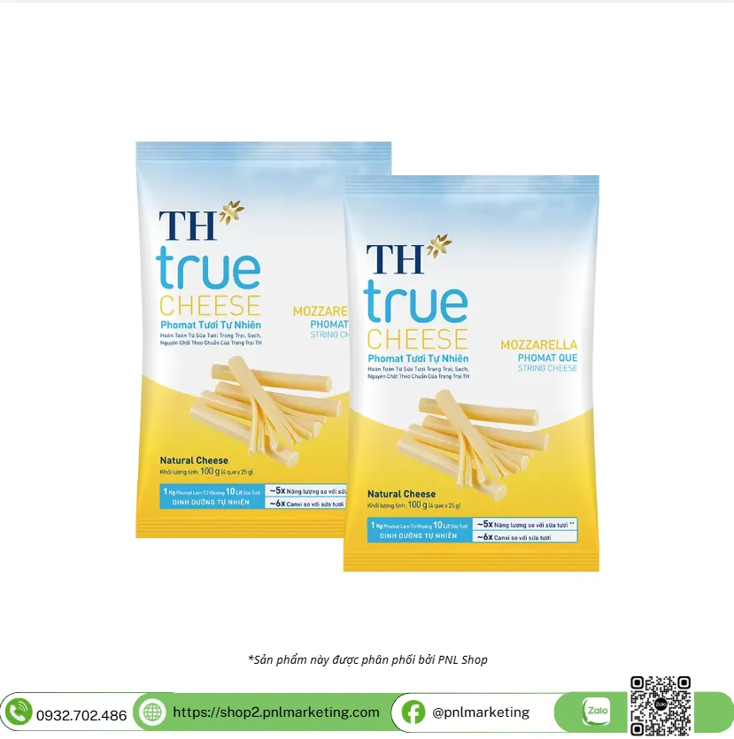 Phô mai THtrueCheese Mozzarella (25gx4q)