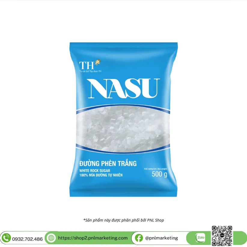 ĐƯỜNG PHÈN TRẮNG NASU 500G