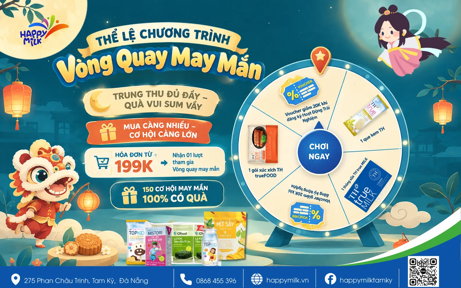 Happy Milk Lucky Wheel Program Rules