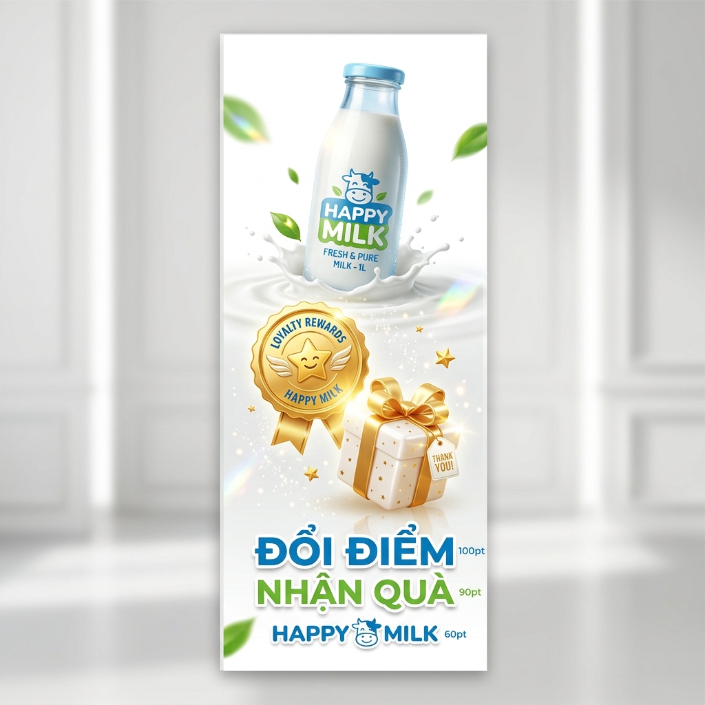 Quảng cáo Happy Milk