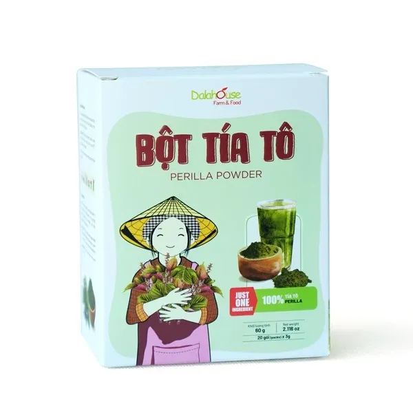 Bột tía tô - Hộp 20 gói 3g