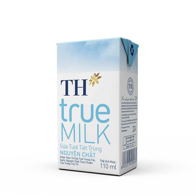 SỮA TƯƠI TIỆT TRÙNG NGUYÊN CHẤT TH TRUE MILK 110ML