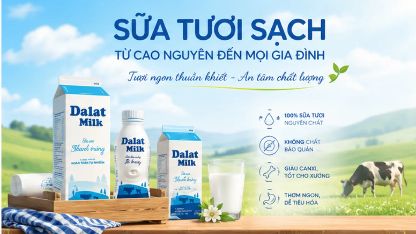 Happy Milk — Sữa Sạch Cho Mọi Nhà