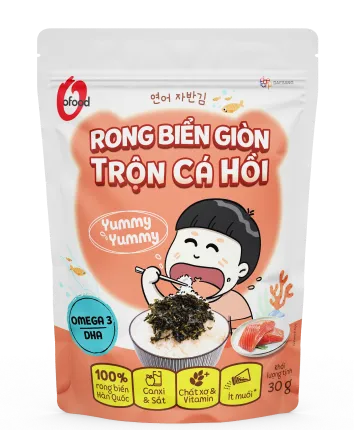RONG BIỂN GIÒN TRỘN CÁ HỒI