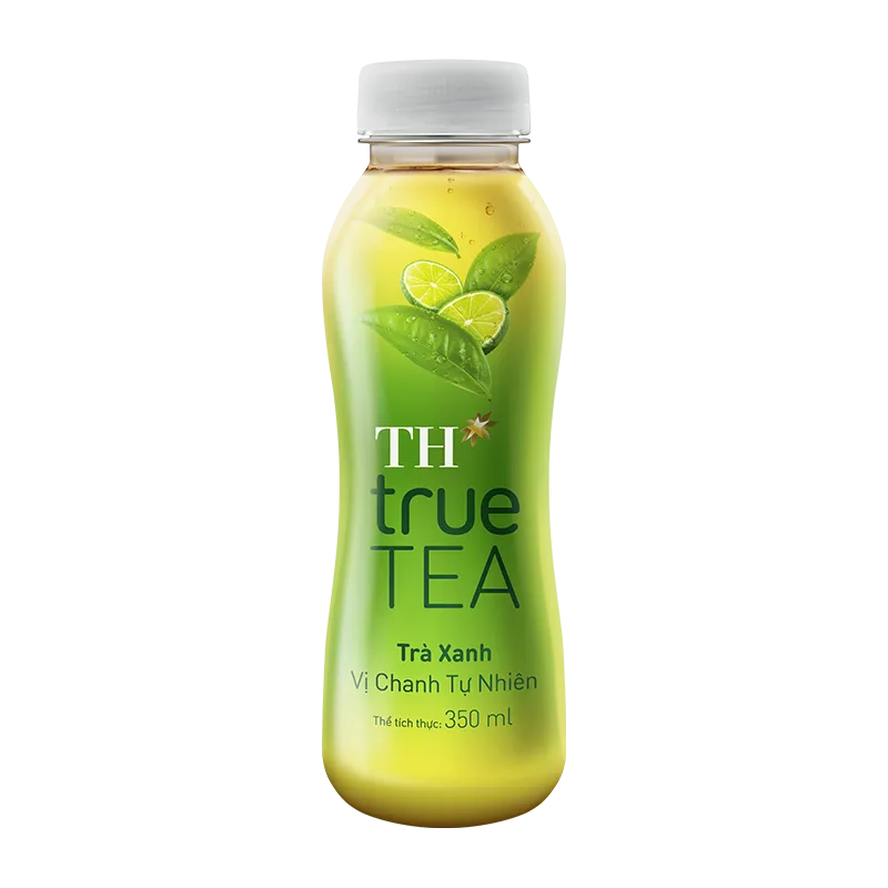TRÀ XANH VỊ CHANH TN THTRUETEA 350ML