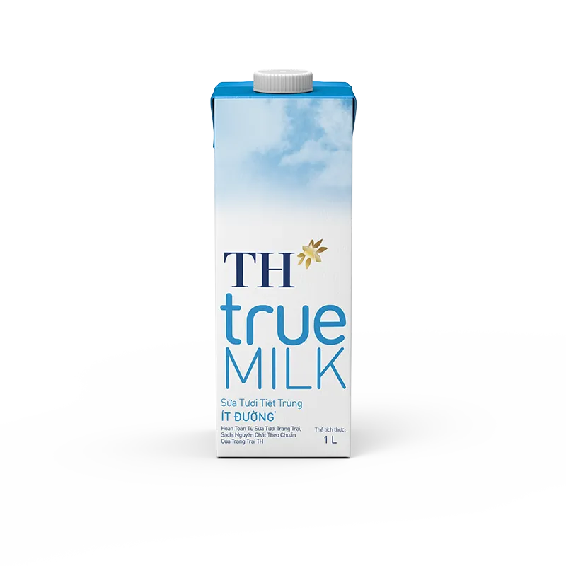 SỮA TƯƠI TIỆT TRÙNG ÍT ĐƯỜNG TH TRUE MILK 1 LÍT