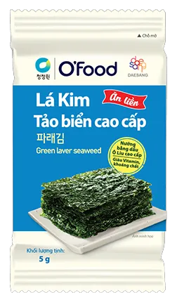 Lá kim tảo biển cao cấp