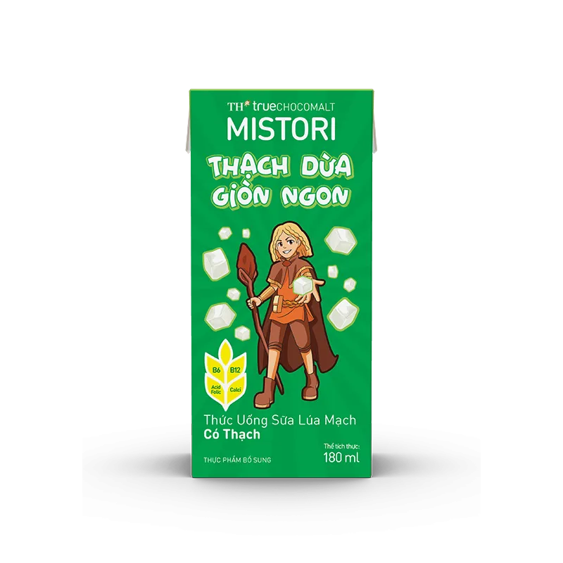 SỮA LÚA MẠCH THẠCH MISTORI 180ML