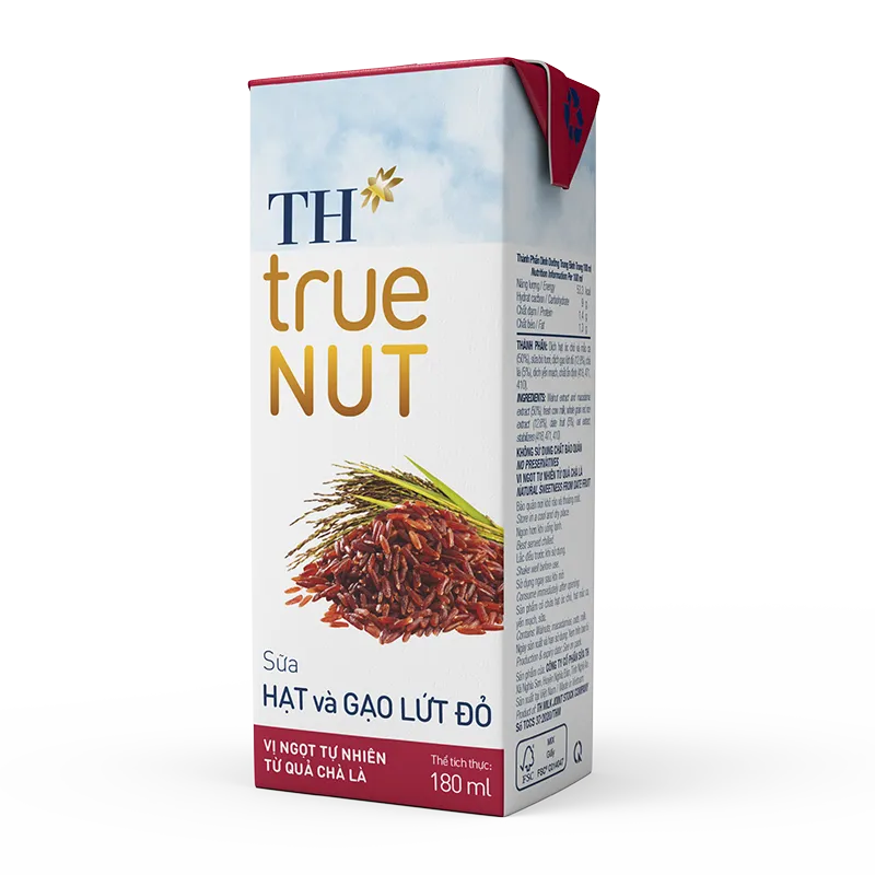 SỮA HẠT VÀ GẠO LỨT ĐỎ THTRUENUT