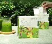 Bột rau má đậu xanh cốt dừa - Hộp
