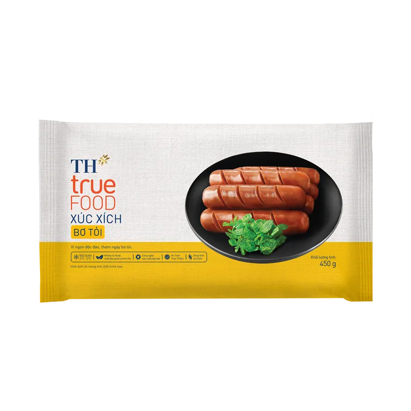 Xúc xích bơ tỏi THtrueFOOD 450g
