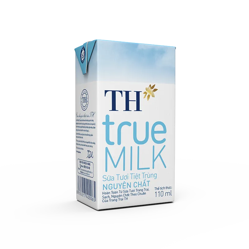 SỮA TƯƠI TIỆT TRÙNG NGUYÊN CHẤT TH TRUE MILK 110ML
