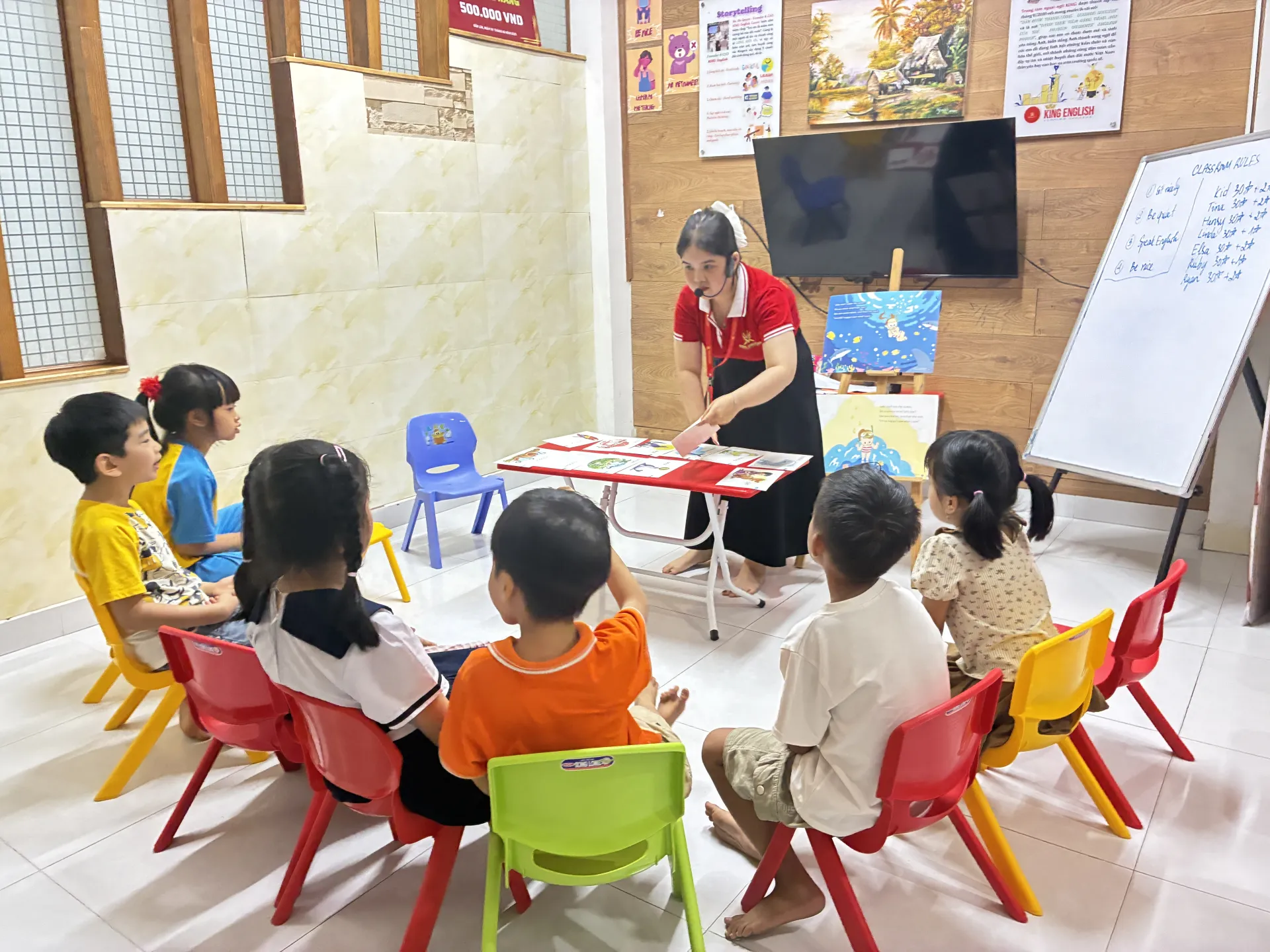 Cận Cảnh Bài Thi Speaking Unit 11 Cực Yêu Của Các Bạn Lớp GrapeSeed 1 Tại King English Center