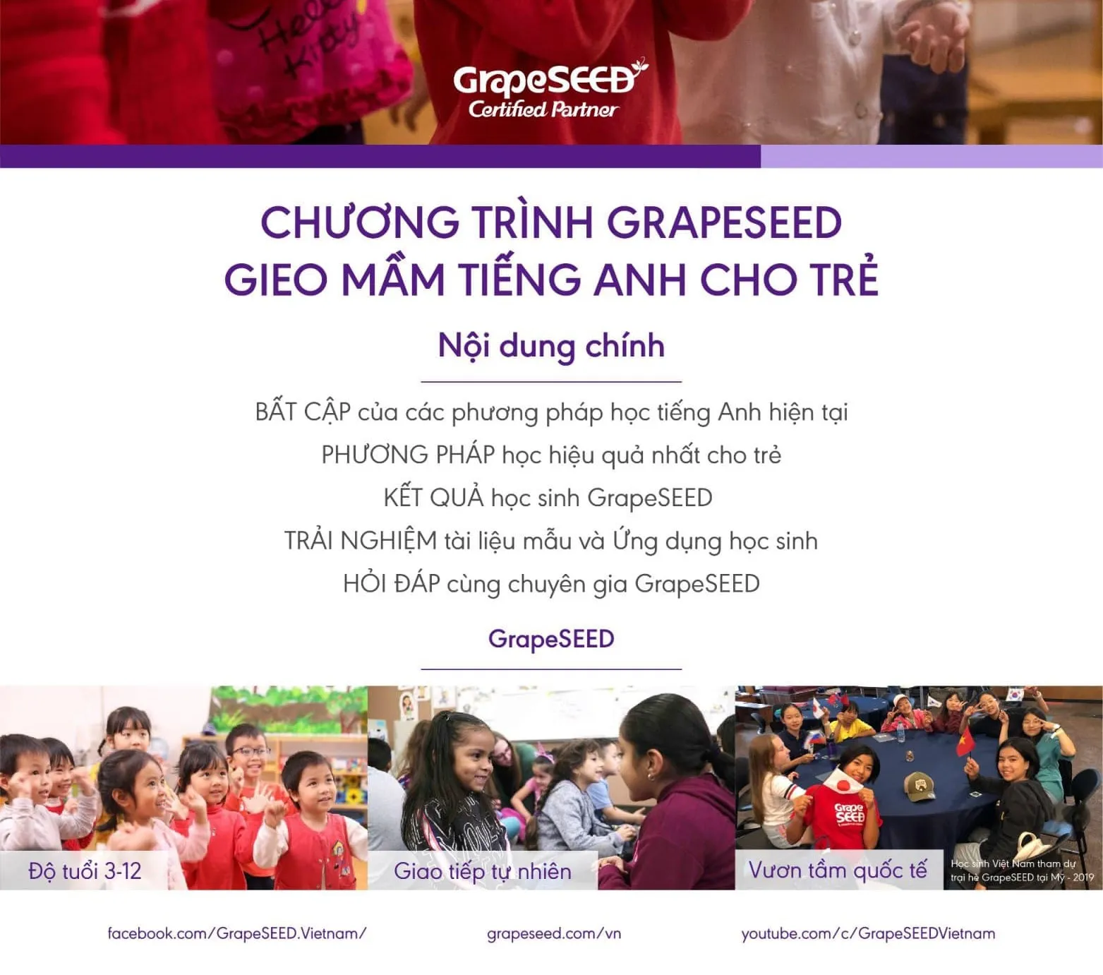 TIẾNG ANH GRAPESEED