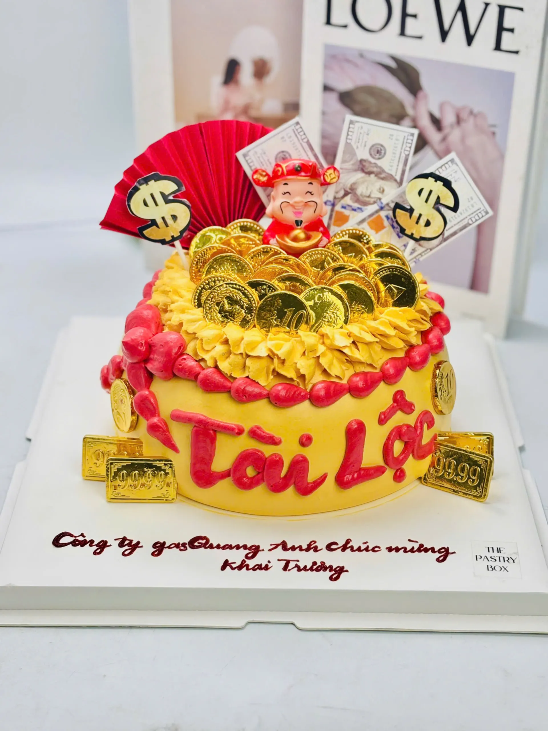 Bánh Kem Thần Tài Khai Trương