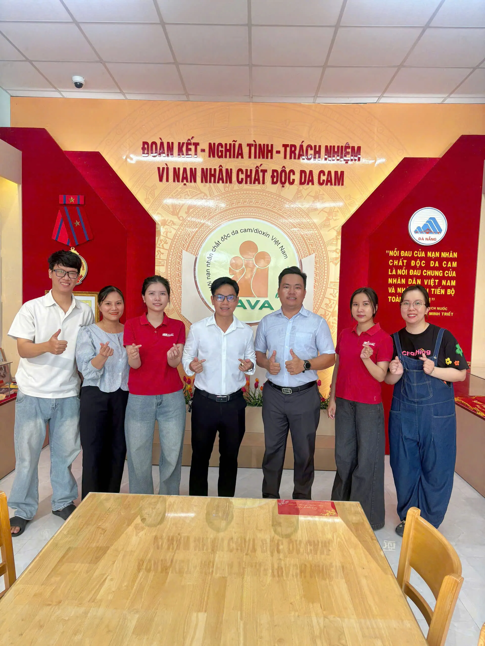 Union thiện nguyện tại Hội Nạn nhân chất độc da cam Đà Nẵng