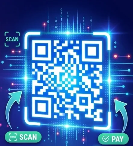 Máy bán thông qua mã số NV/QR Code